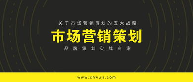 市場營銷策劃的五大戰略